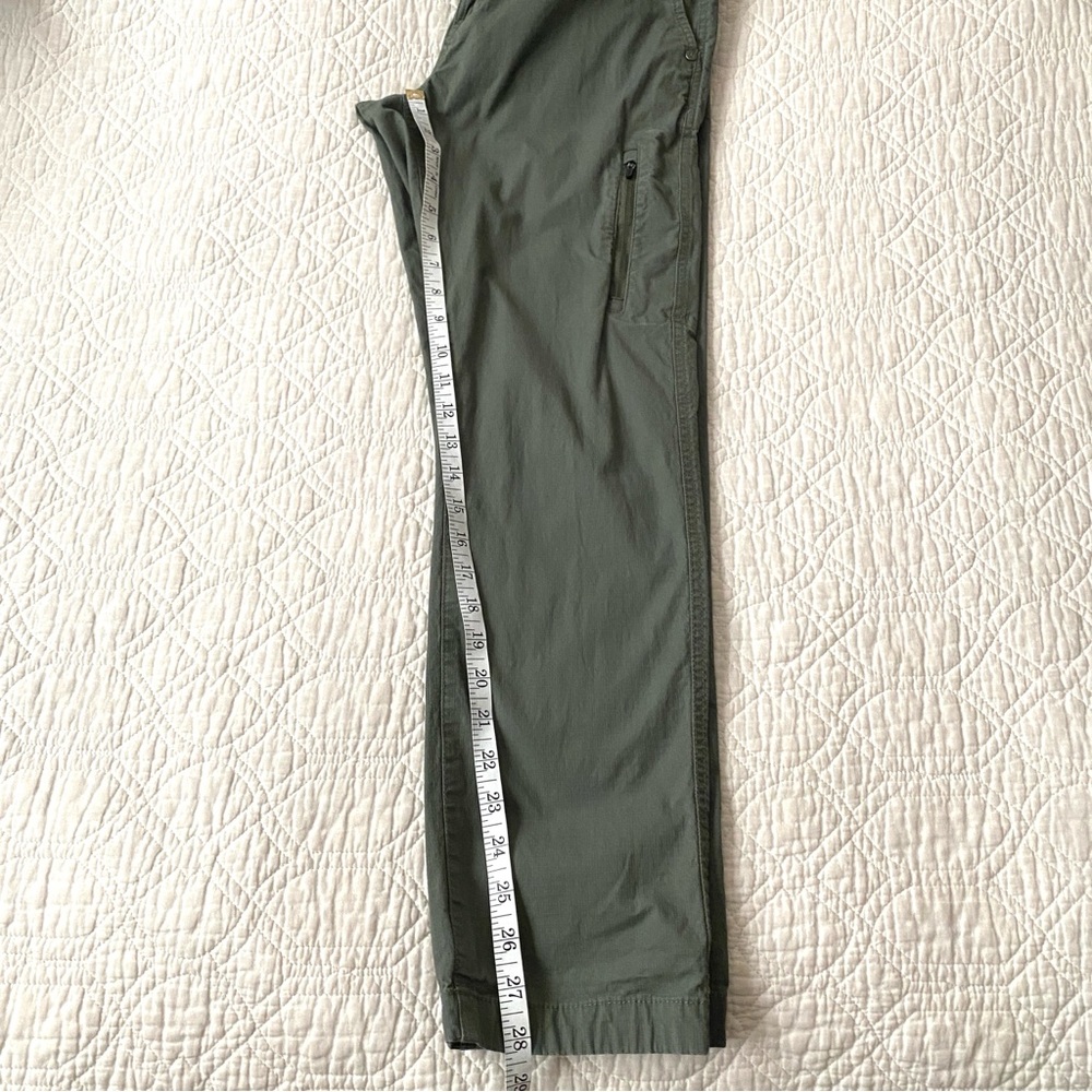 Vuori Ripstop Army Green Active Hiking Camping Pants Size S - Picture 7 of 12
